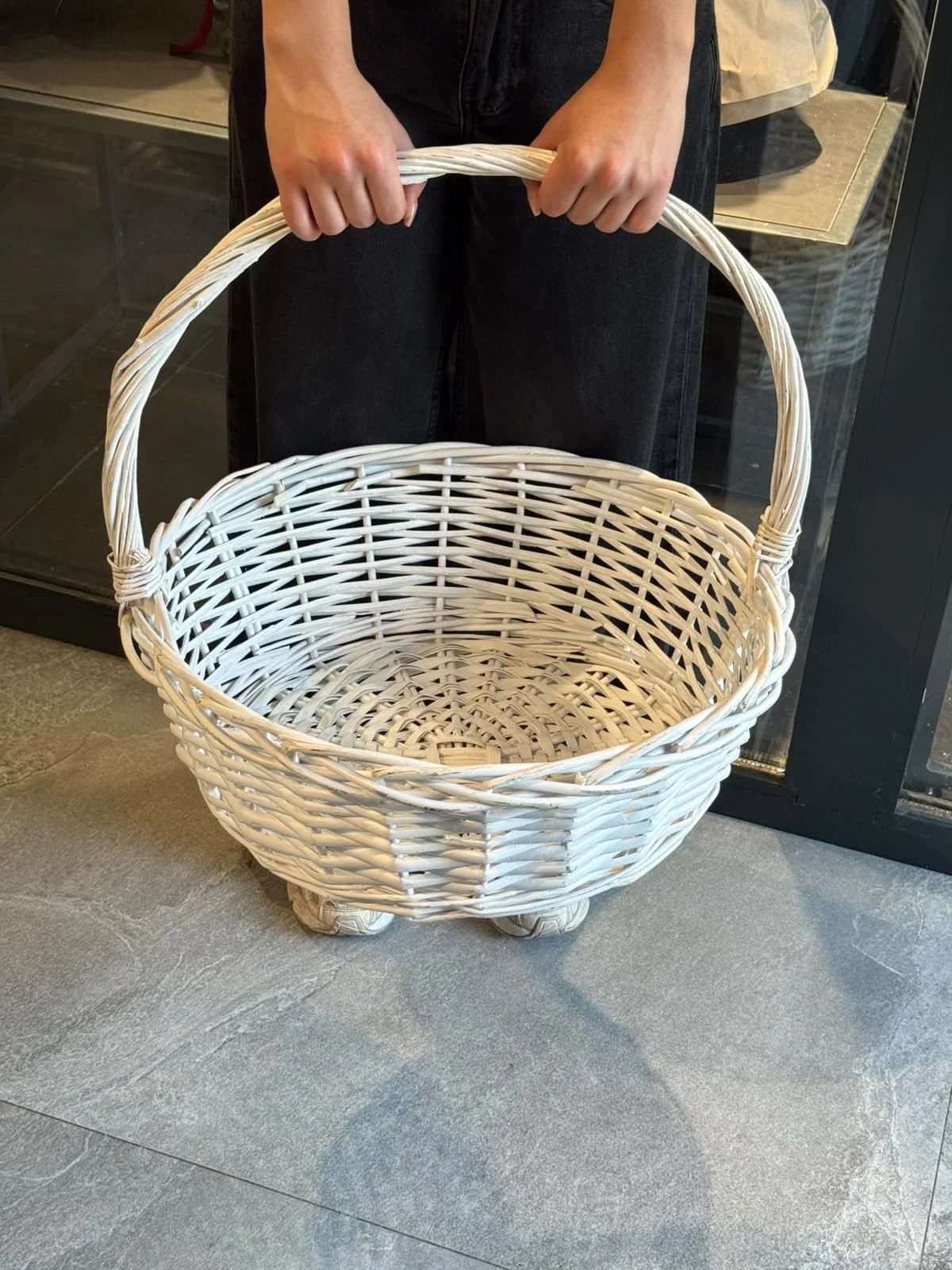 Basket White XL